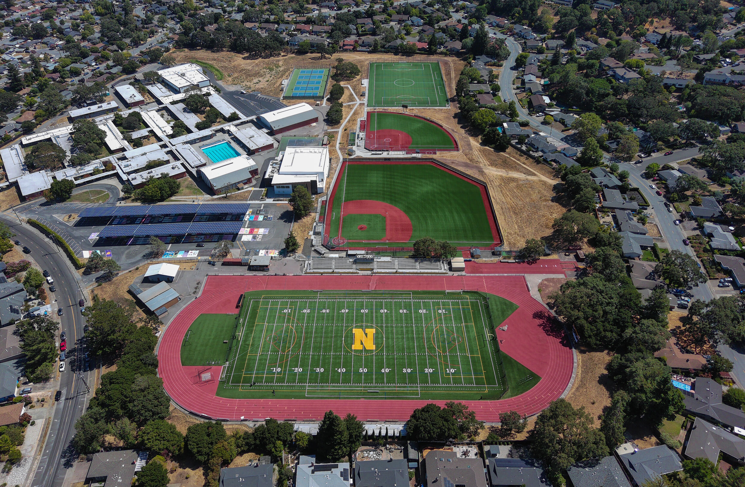 Novato High School Fields and Tennis