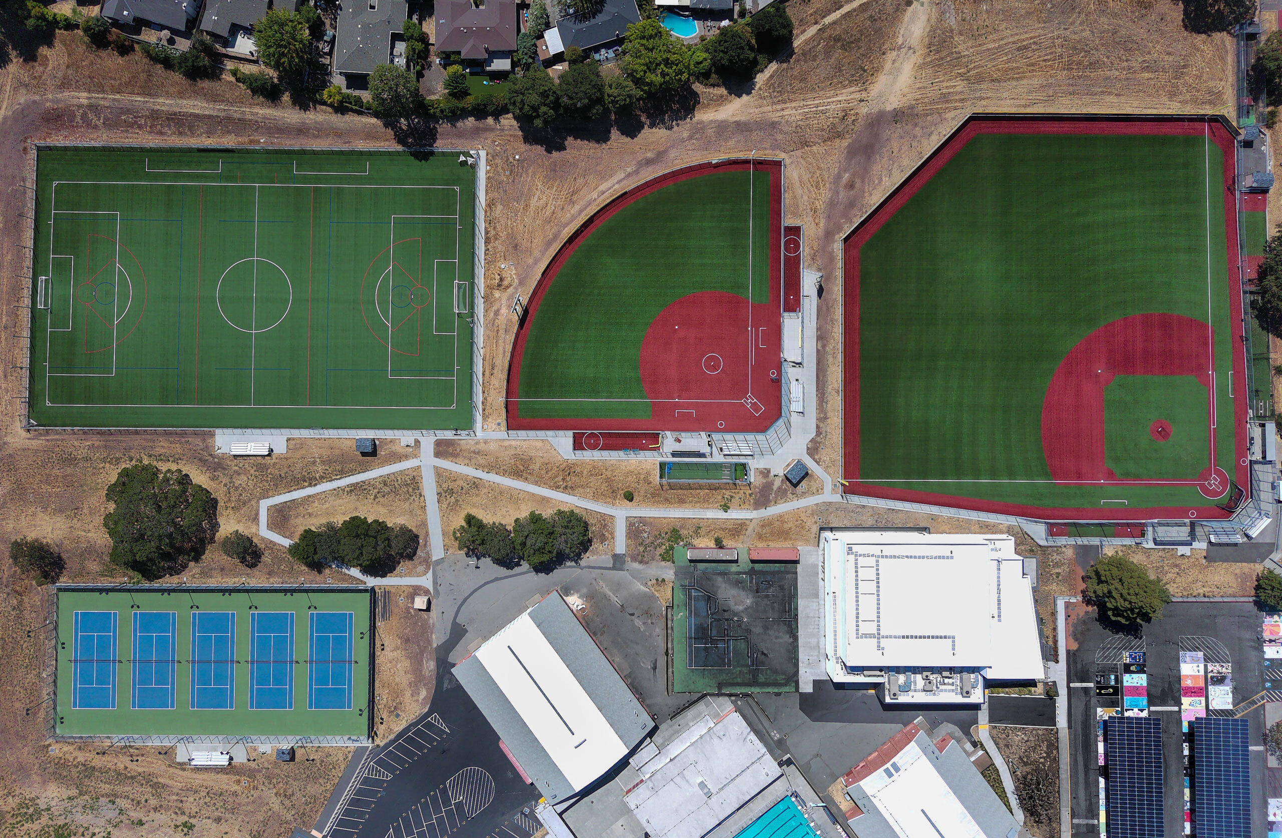 Novato High School Fields and Tennis