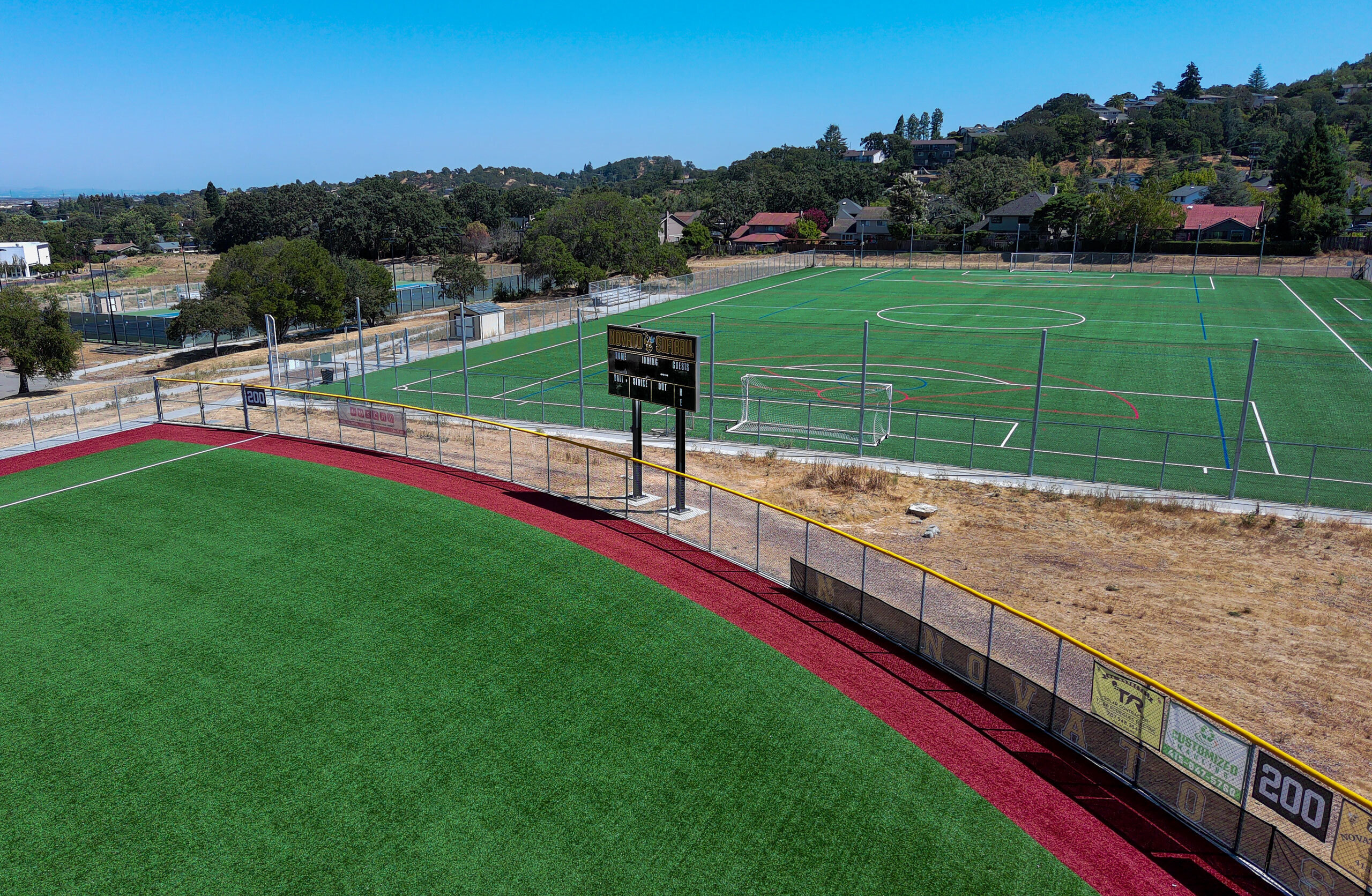 Novato High School Fields and Tennis